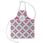 Linked Circles & Diamonds Kid's Apron - Small (Personalized)