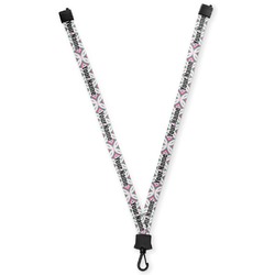 Linked Circles & Diamonds Lanyard (Personalized)