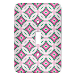Linked Circles & Diamonds Light Switch Cover