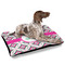 Linked Circles & Diamonds Outdoor Dog Beds - Large - IN CONTEXT