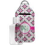 Linked Circles & Diamonds Hand Sanitizer & Keychain Holder - Large (Personalized)