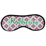 Linked Circles & Diamonds Sleeping Eye Masks - Large (Personalized)