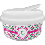 Linked Circles & Diamonds Snack Container (Personalized)