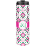 Linked Circles & Diamonds Stainless Steel Skinny Tumbler - 20 oz (Personalized)