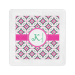 Linked Circles & Diamonds Standard Cocktail Napkins (Personalized)