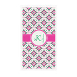 Linked Circles & Diamonds Guest Paper Towels - Full Color - Standard (Personalized)