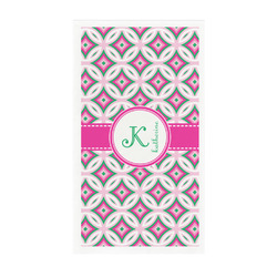 Linked Circles & Diamonds Guest Paper Towels - Full Color - Standard (Personalized)