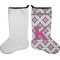 Linked Circles & Diamonds Stocking - Single-Sided - Approval