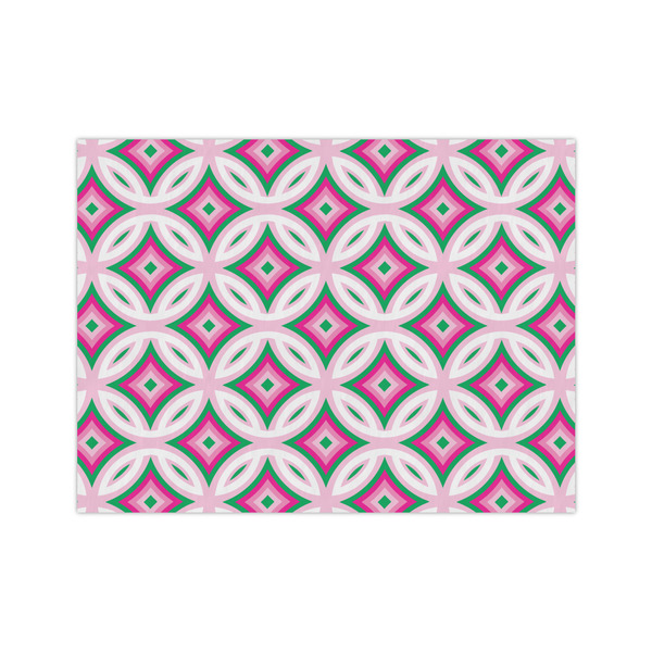 Custom Linked Circles & Diamonds Medium Tissue Papers Sheets - Lightweight