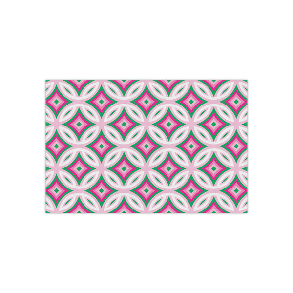 Custom Linked Circles & Diamonds Small Tissue Papers Sheets - Lightweight