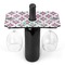 Linked Circles & Diamonds Wine Glass Holder