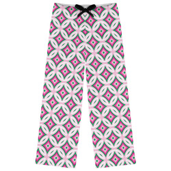 Linked Circles & Diamonds Womens Pajama Pants - 2XL