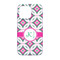 Linked Circles & Diamonds iPhone 13 Case - Back