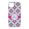 Linked Circles & Diamonds iPhone 14 Case - Back