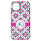 Linked Circles & Diamonds iPhone 14 Plus Tough Case - Back