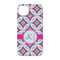 Linked Circles & Diamonds iPhone 14 Pro Case - Back