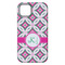 Linked Circles & Diamonds iPhone 14 Pro Max Tough Case - Back