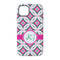 Linked Circles & Diamonds iPhone 14 Pro Tough Case - Back