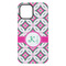 Linked Circles & Diamonds iPhone 15 Plus Tough Case - Back