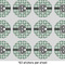 Geometric Circles 1" Multipurpose Round Labels - Sheet