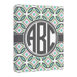 Geometric Circles Canvas Print - 16x20 (Personalized)