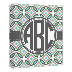 Geometric Circles Canvas Print - 20x24 (Personalized)