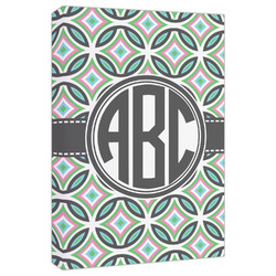 Geometric Circles Canvas Print - 20x30 (Personalized)