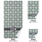 Geometric Circles Bath Towel Sets - 3-piece - Approval