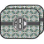 Geometric Circles Car Floor Mats (Back Seat) (Personalized)