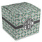 Geometric Circles Cube Favor Gift Box - Front/Main