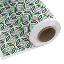 Geometric Circles Fabric by the Yard - Cotton Twill
