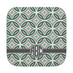 Geometric Circles Face Towel (Personalized)