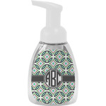 Geometric Circles Foam Soap Bottle - White (Personalized)