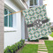 Geometric Circles House Flags - Single Sided - LIFESTYLE