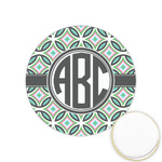 Geometric Circles Printed Cookie Topper - 1.25" (Personalized)