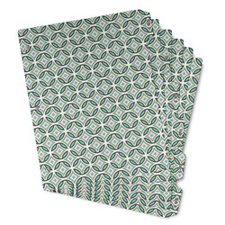 Geometric Circles Binder Tab Divider - Set of 6 (Personalized)