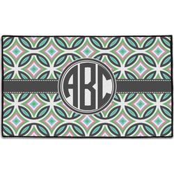 Geometric Circles Door Mat - 60"x36" (Personalized)