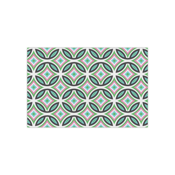 Custom Geometric Circles Small Tissue Papers Sheets - Lightweight