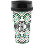 Geometric Circles Acrylic Travel Mug without Handle (Personalized)