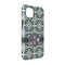 Geometric Circles iPhone 14 Pro Tough Case - Angle