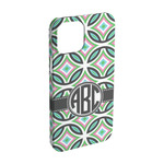 Geometric Circles iPhone Case - Plastic - iPhone 15 (Personalized)