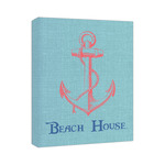 Chic Beach House Canvas Print