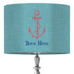 Chic Beach House 16" Drum Lamp Shade - Fabric