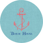 Chic Beach House Multipurpose Round Labels - 2"