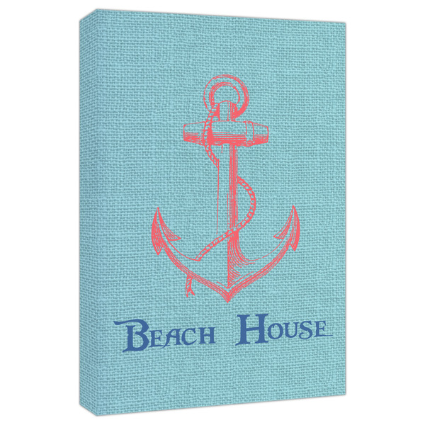 Custom Chic Beach House Canvas Print - 20x30