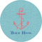 Chic Beach House 3" Multipurpose Round Labels - Single Sticker