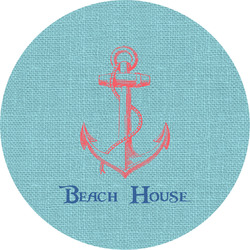 Chic Beach House Multipurpose Round Labels - 5"