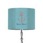 Chic Beach House 8" Drum Lamp Shade - Fabric