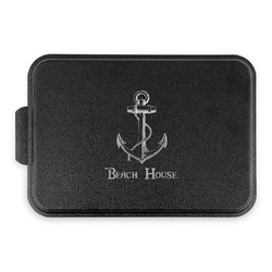Chic Beach House Aluminum Baking Pan with Black Lid