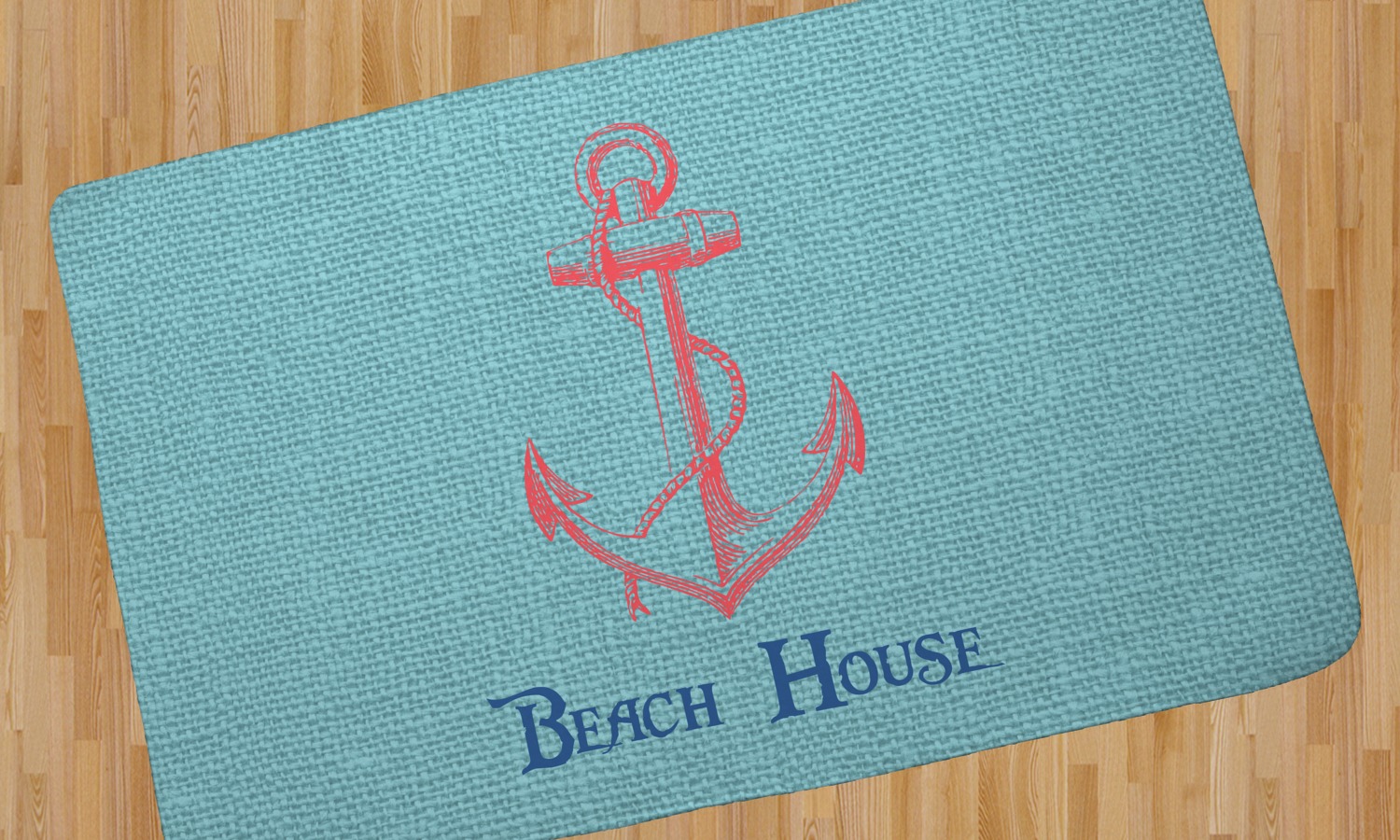 Chic Beach House Area Rug - YouCustomizeIt